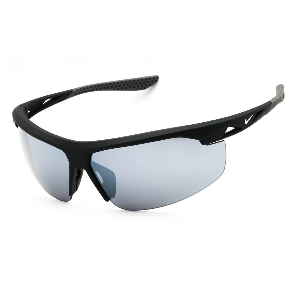NWT Nike WINDTRACK FV2393 Matte Black Shield 75mm Sunglasses